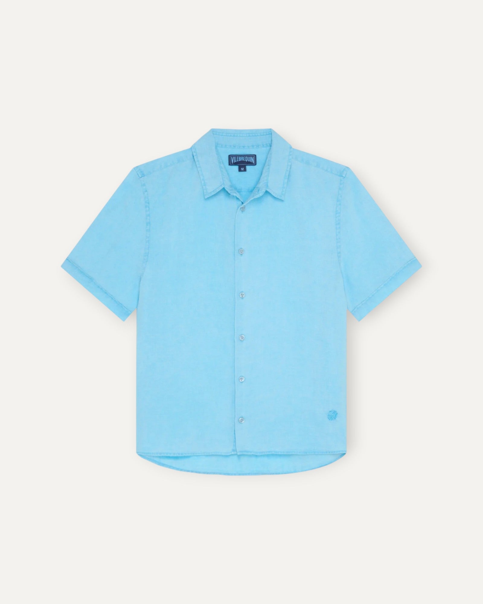 Short Sleeved Linen Shirt