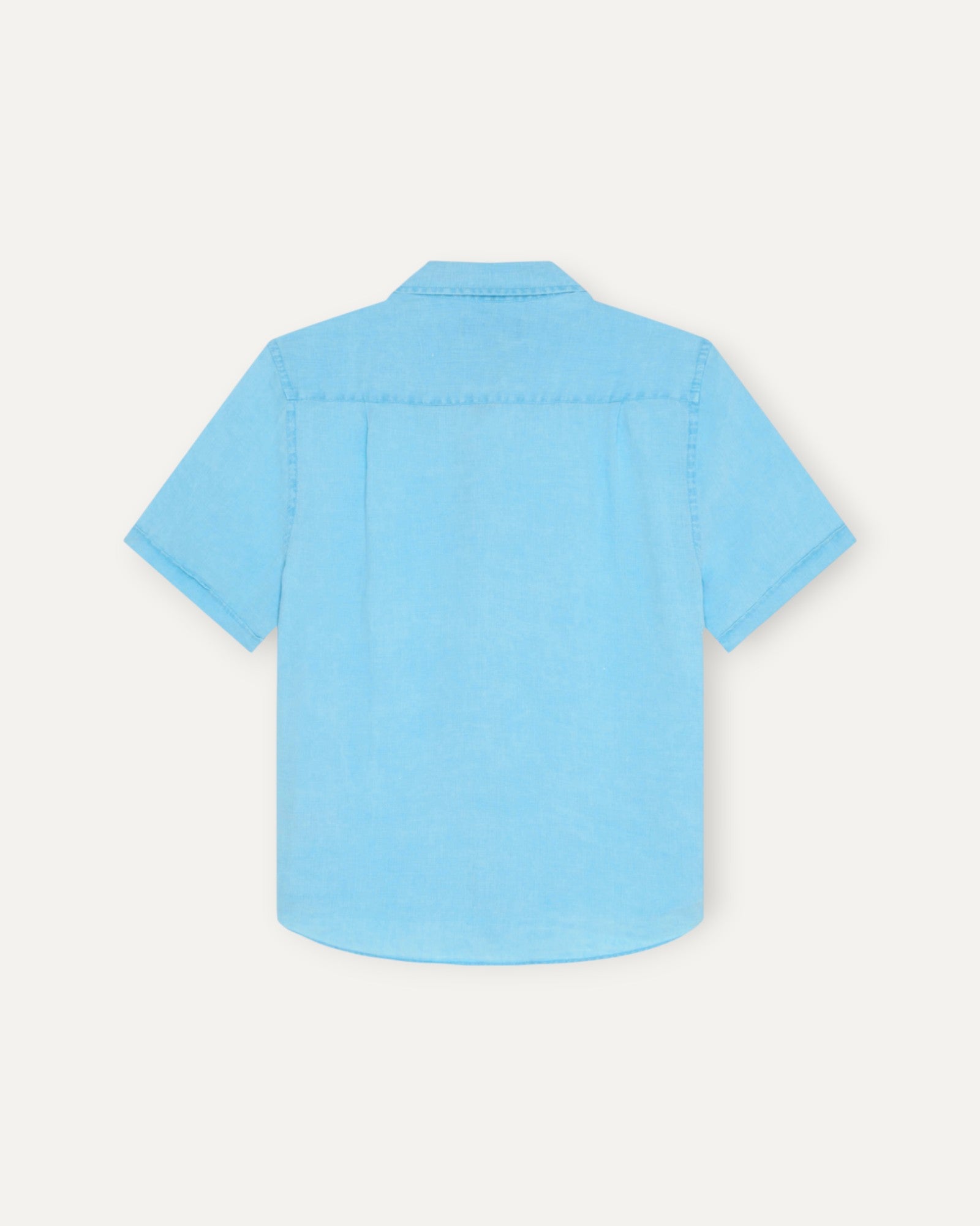 Short Sleeved Linen Shirt