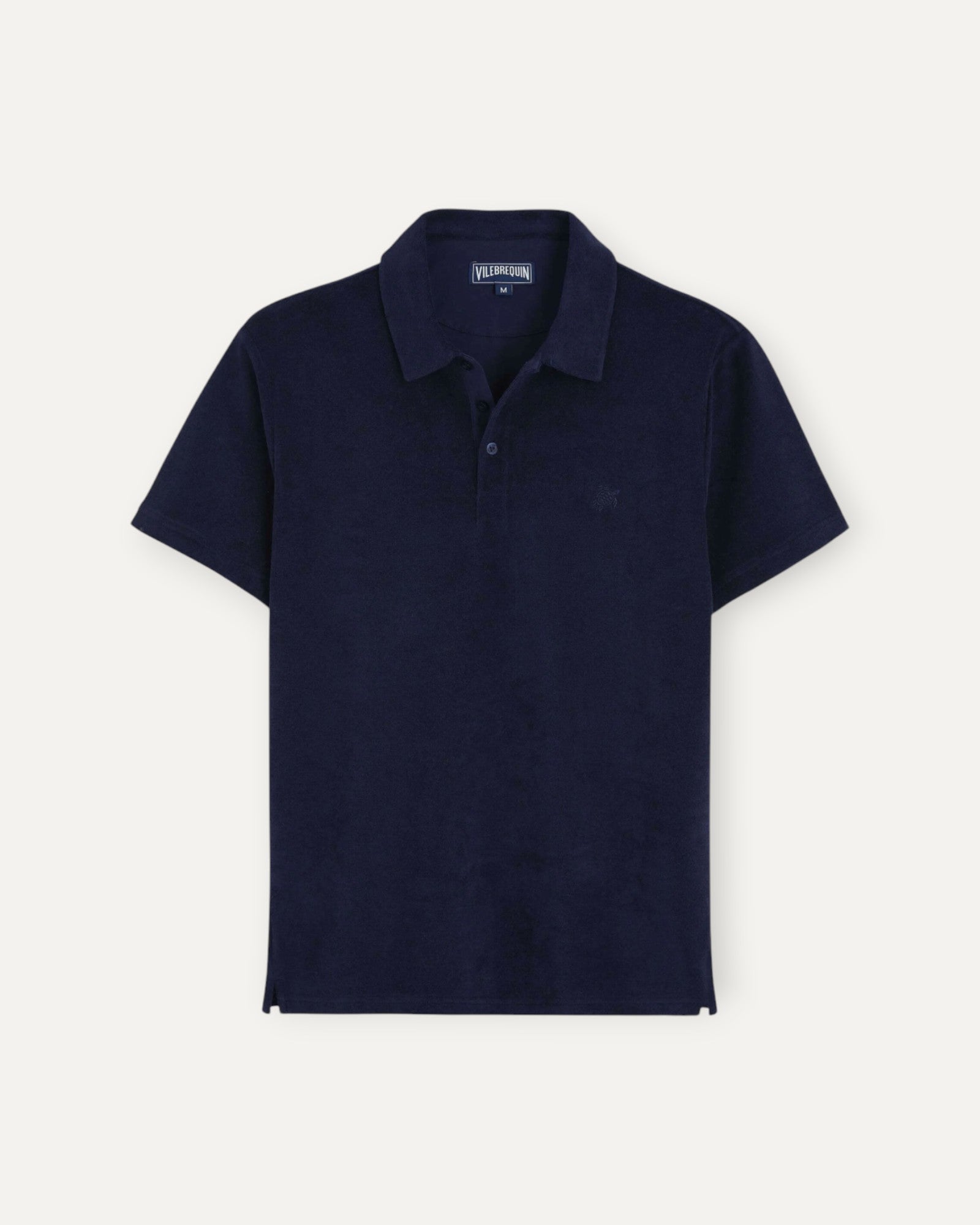 Phoenix Terry Towelling Polo Shirt Navy