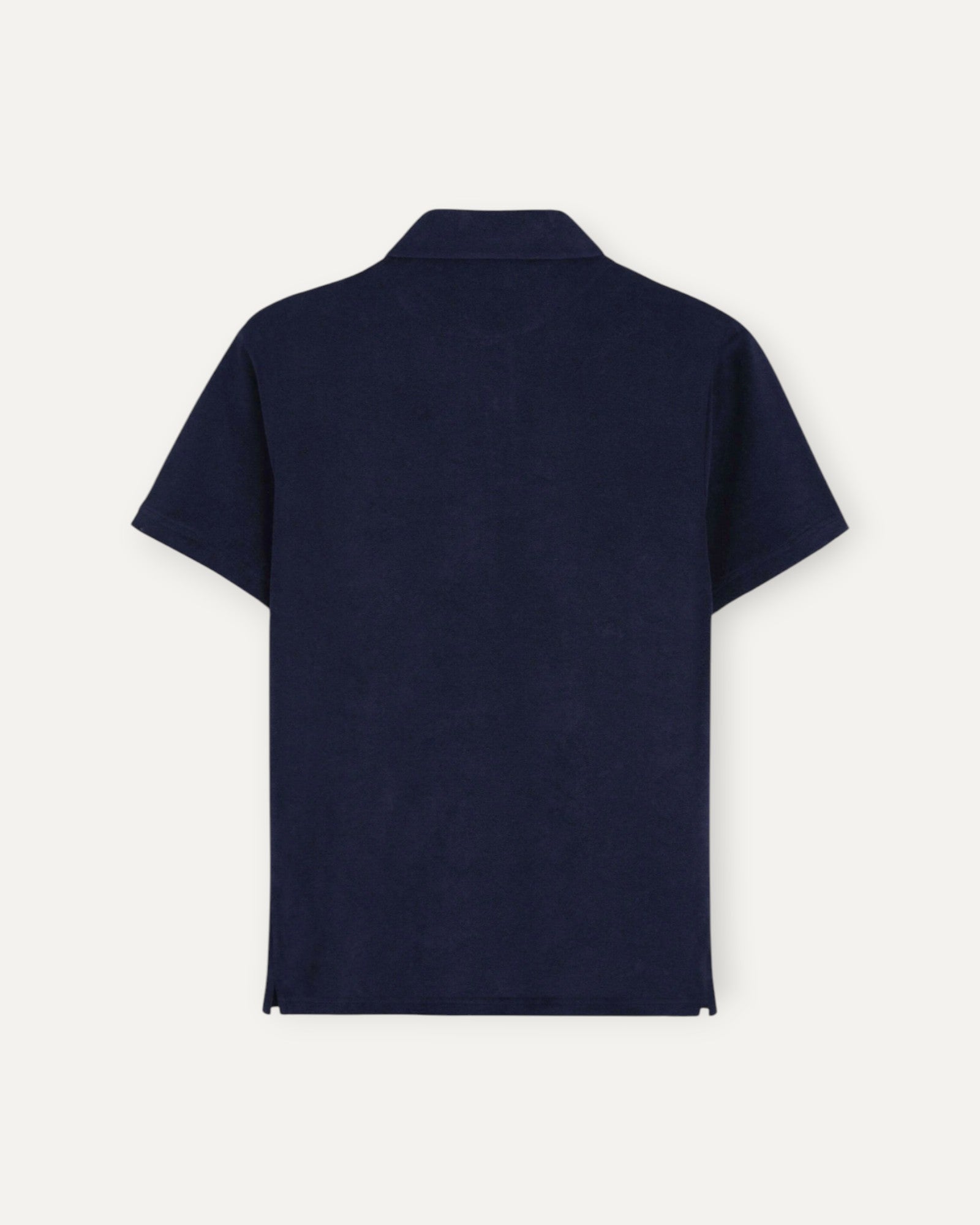 Phoenix Terry Towelling Polo Shirt Navy