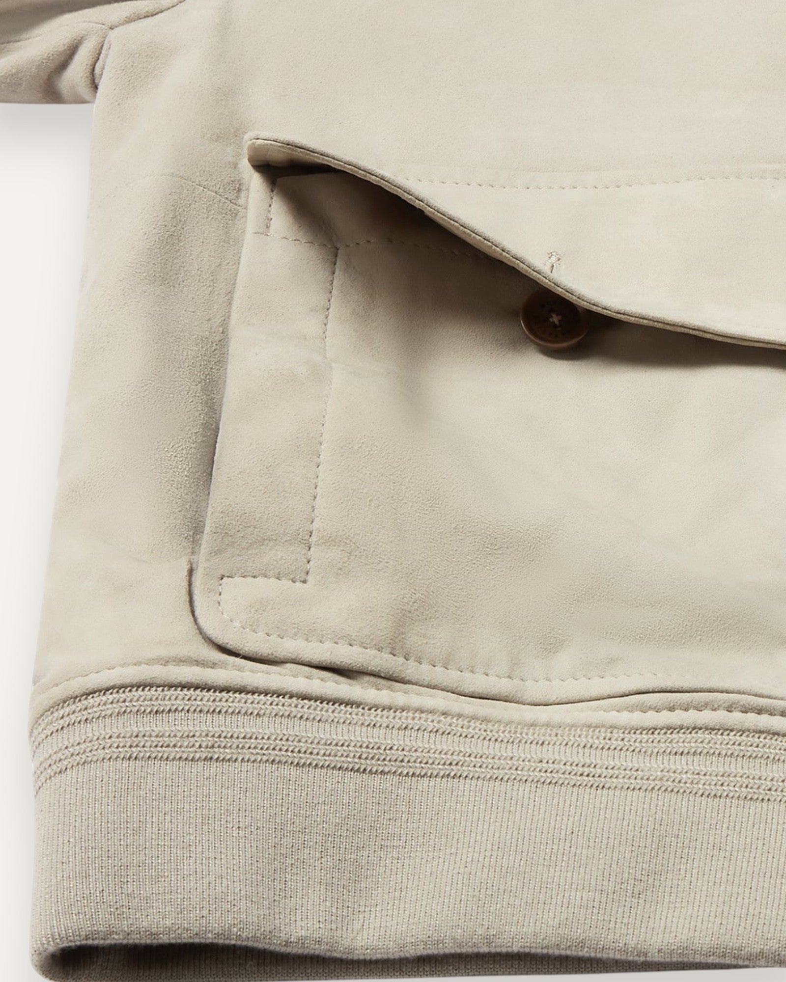 Seaway Suede Jacket Sand