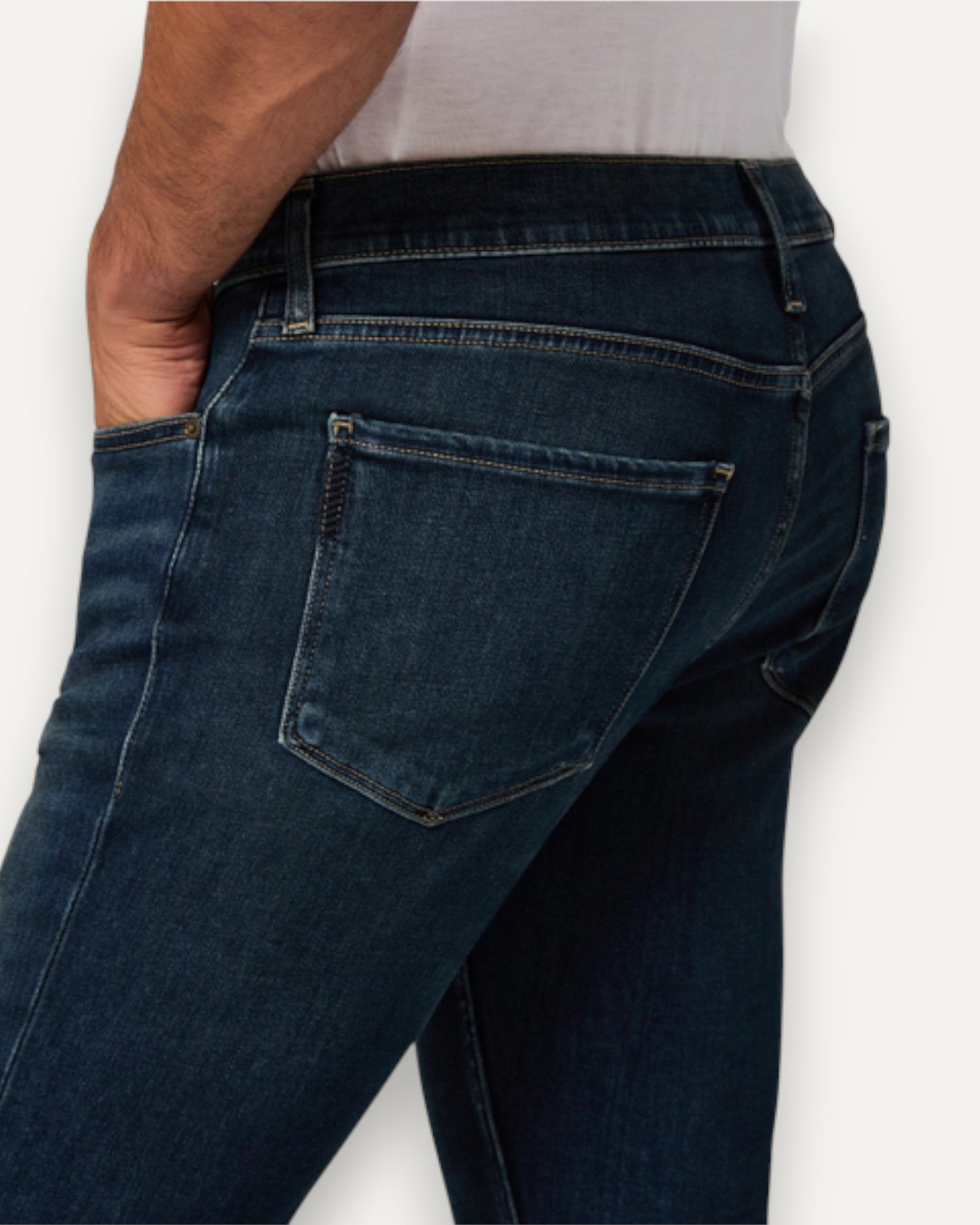 Federal Slim Straight Fit Jean Andros Vintage Dark Wash