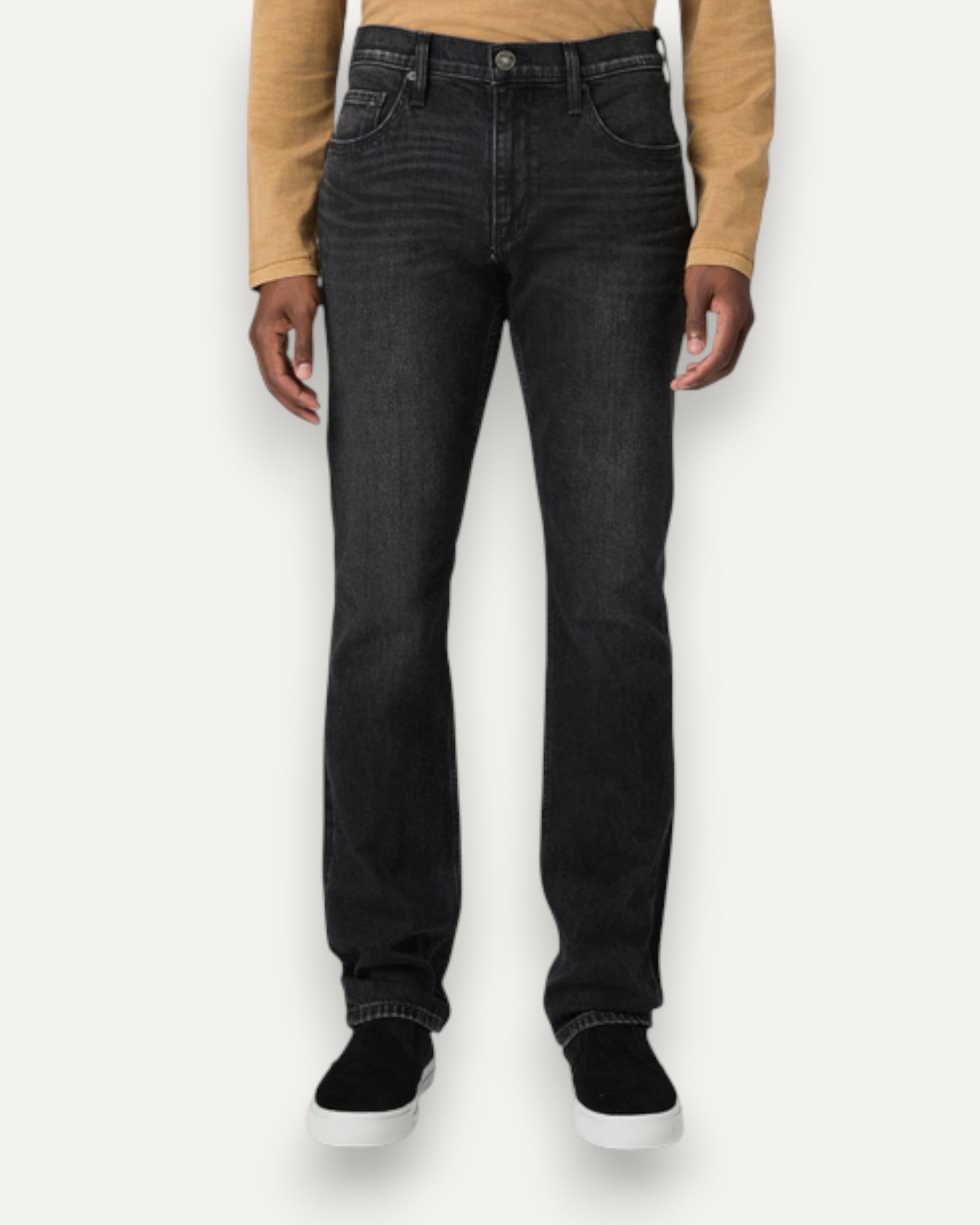 Federal Slim Straight Fit Jean Pasco Washed Black