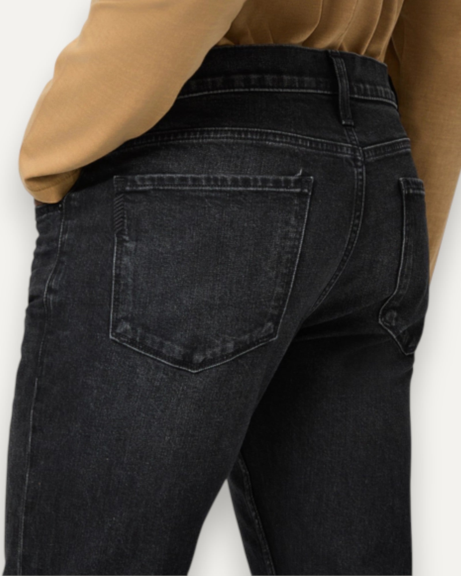 Federal Slim Straight Fit Jean Pasco Washed Black