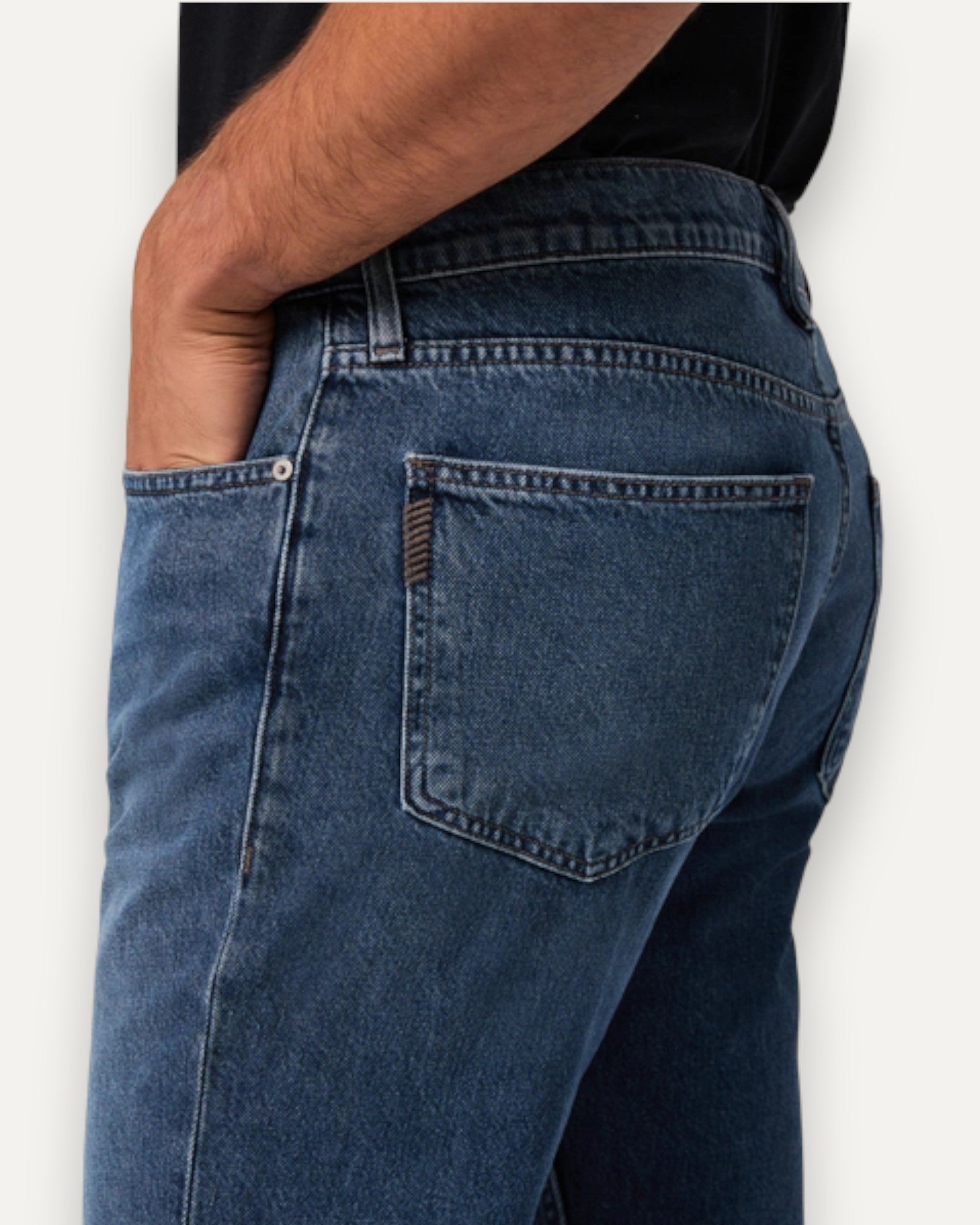 Federal Slim Straight Fit Jean Simkin Mid Wash