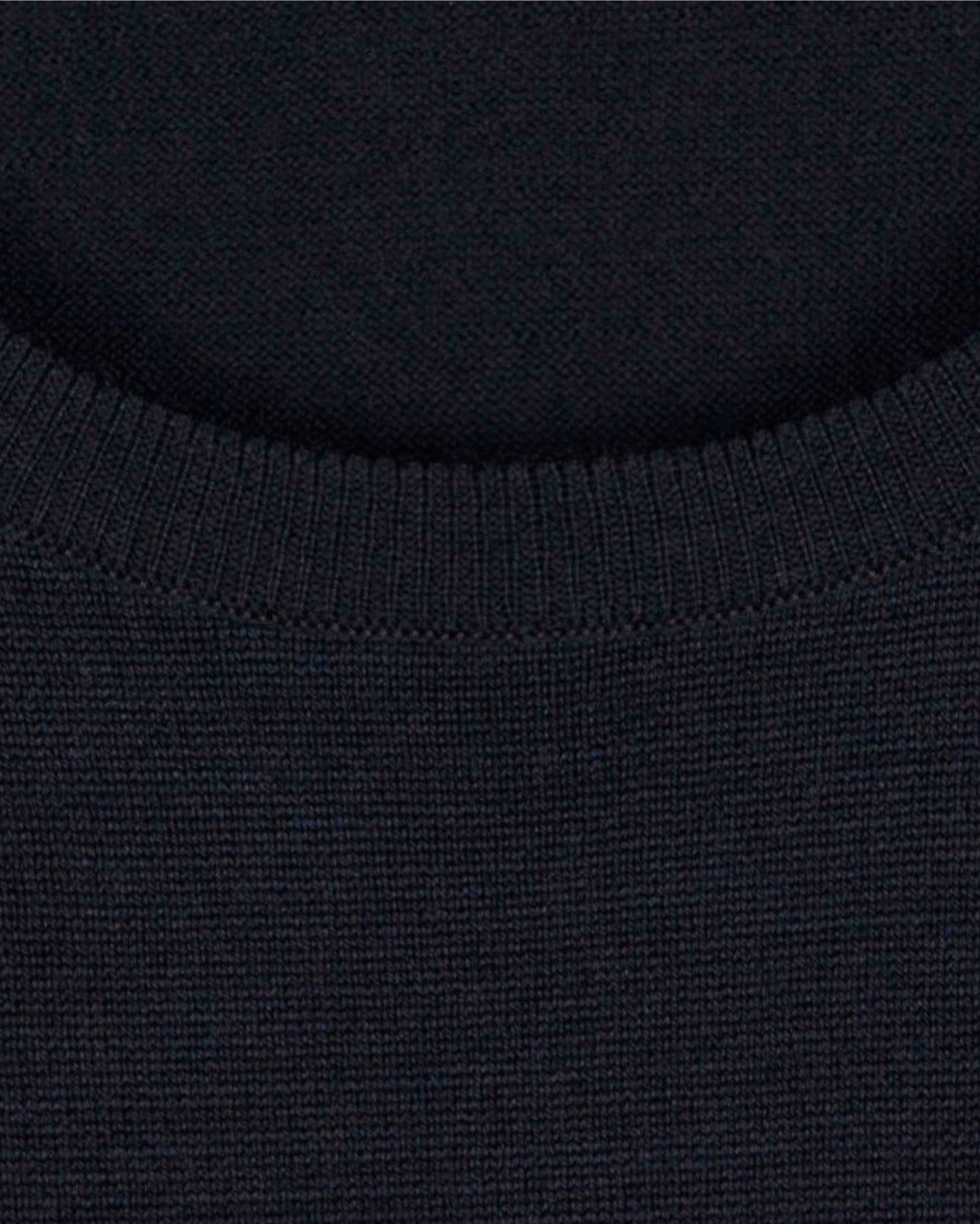 Lundy Merino Wool Jumper Midnight