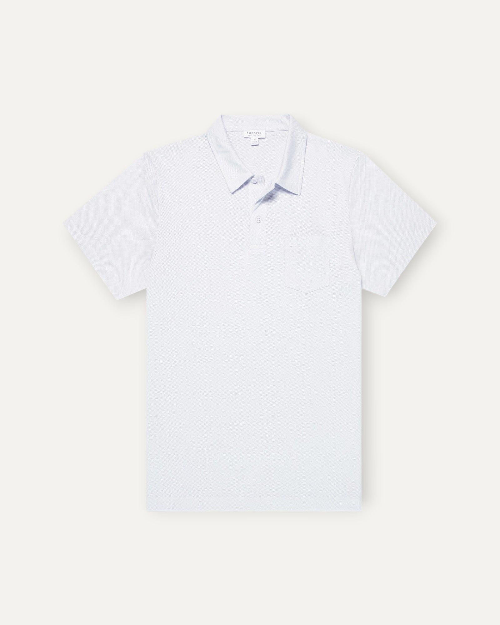 Riviera Polo Shirt Ice Blue