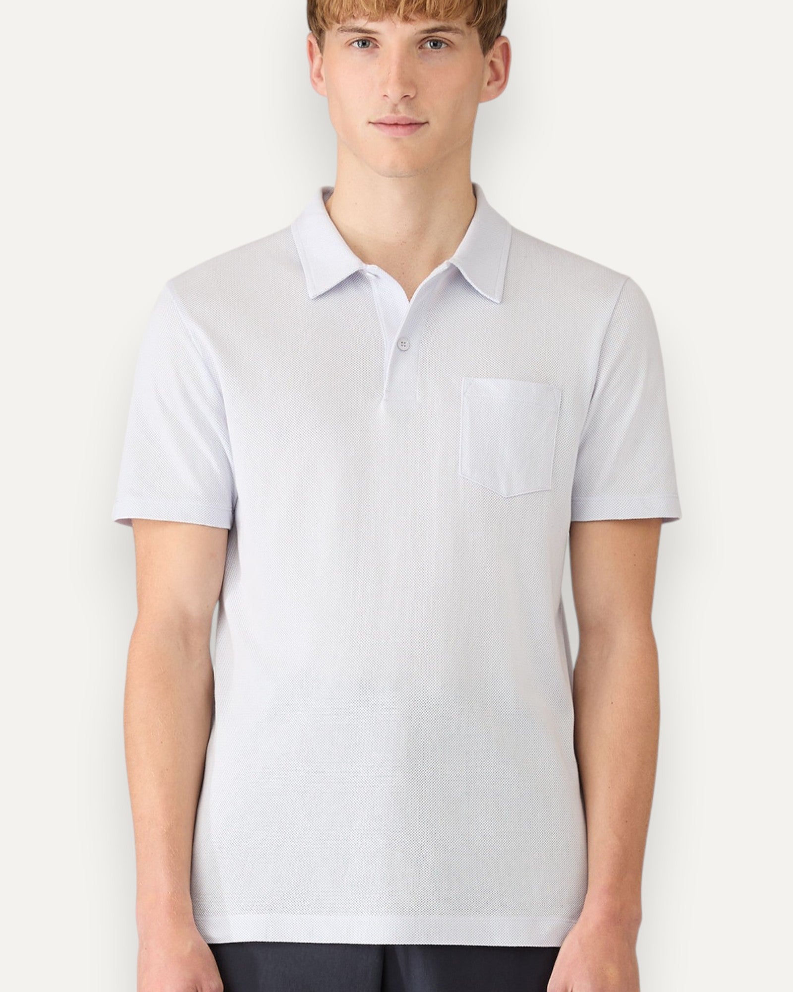Riviera Polo Shirt Ice Blue