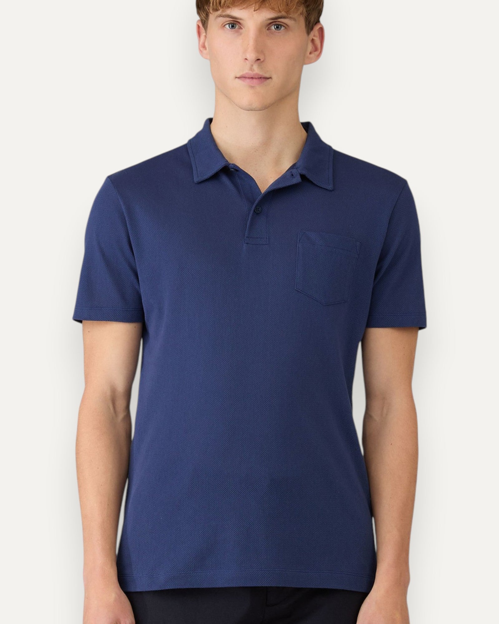 Riviera Polo Shirt Indigo Blue