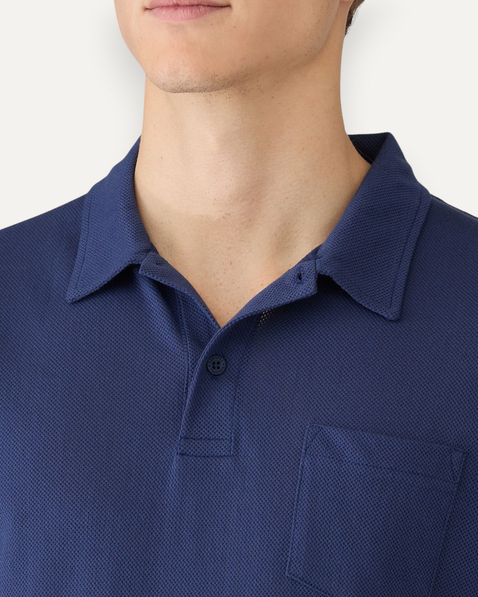 Riviera Polo Shirt Indigo Blue