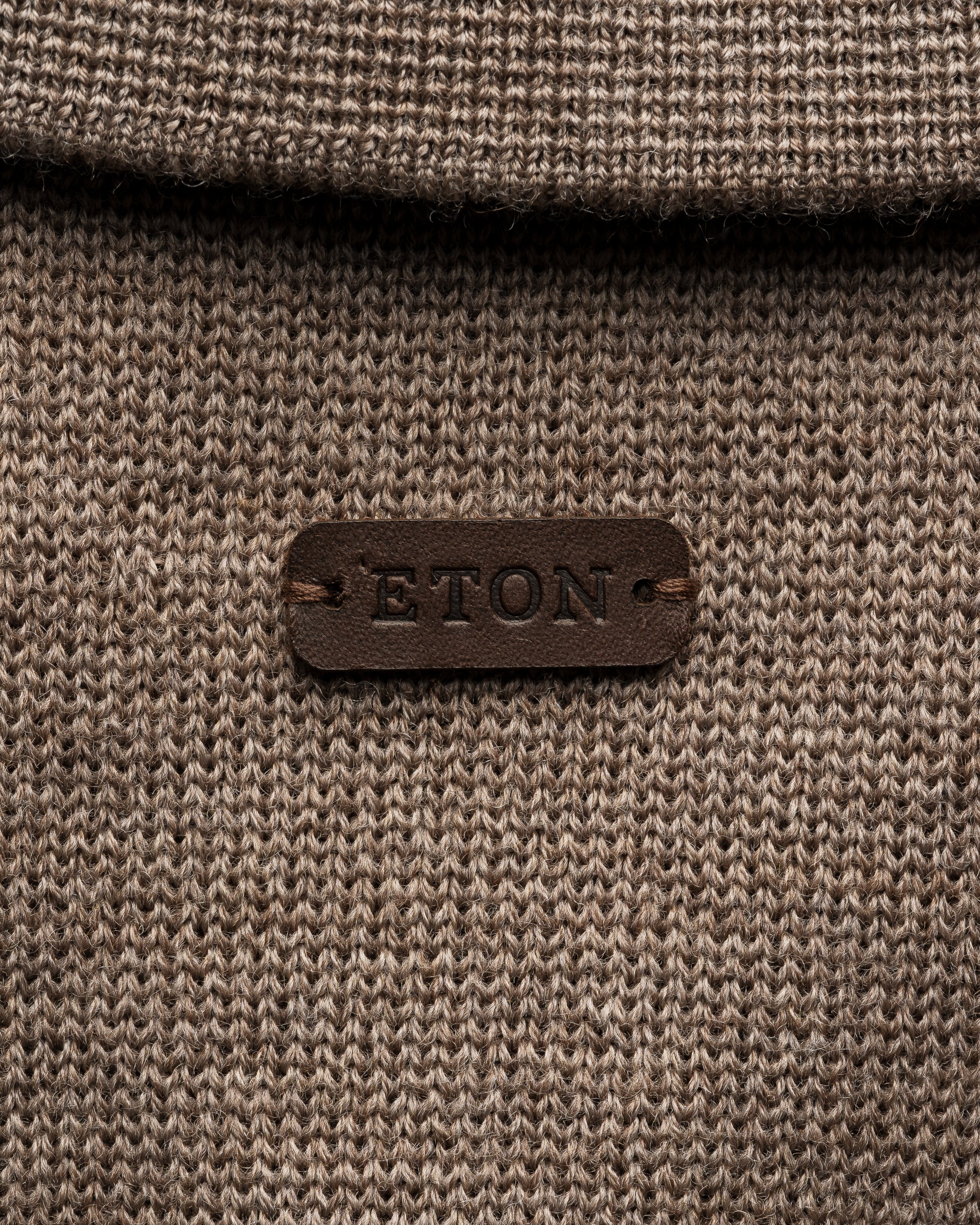 Merino Milano Knit Overshirt Taupe