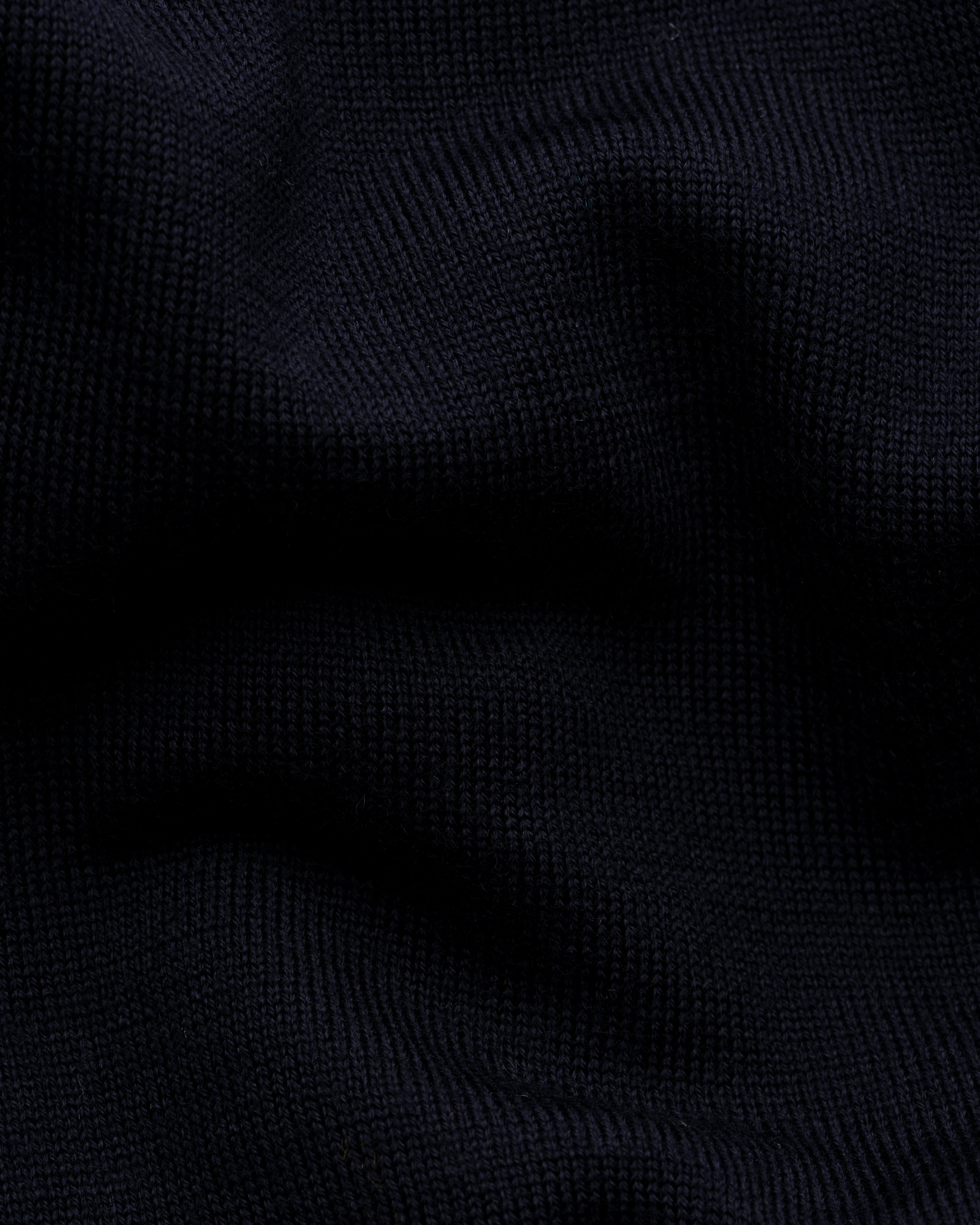 Merino Knit Crew Neck Navy