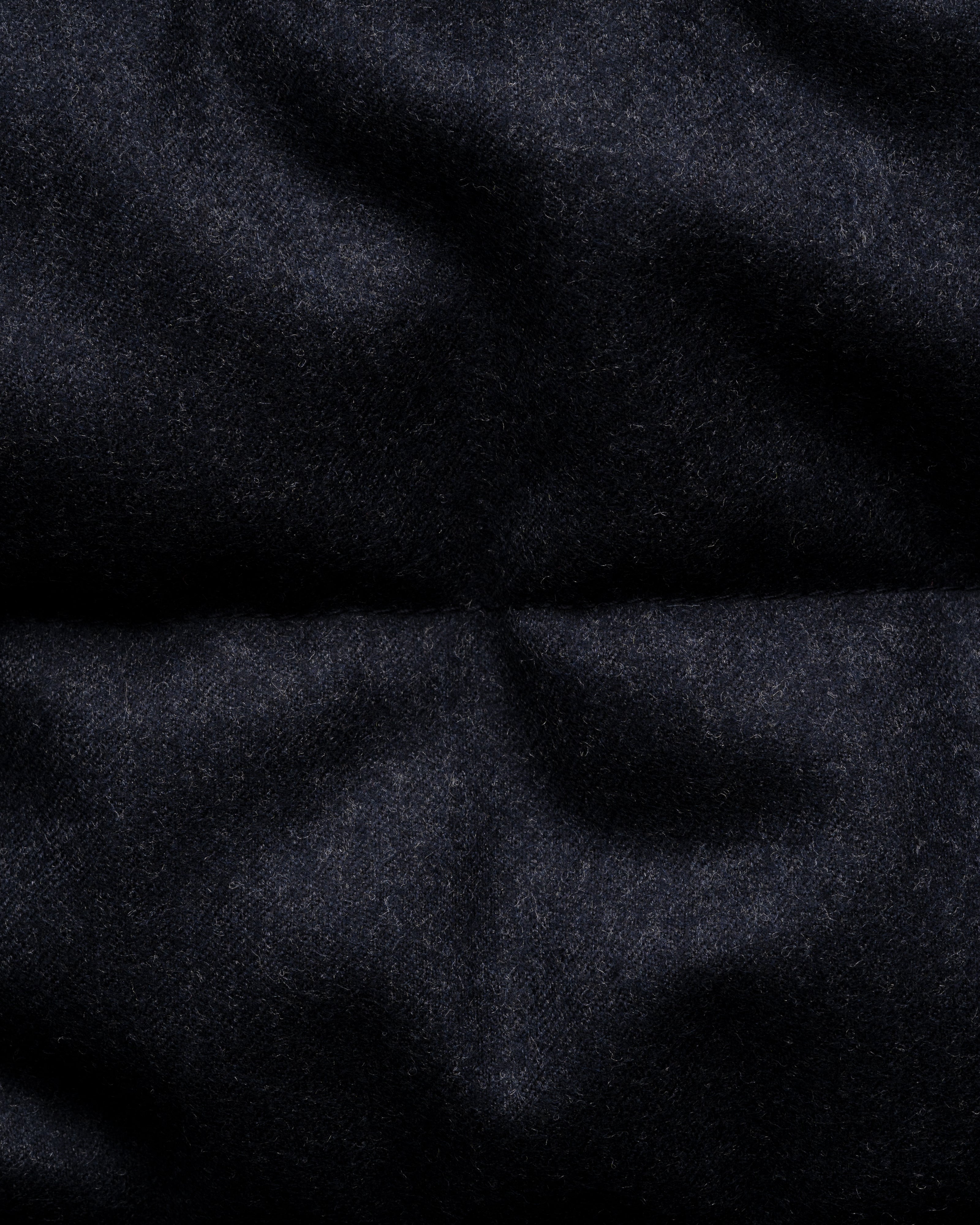 Wool Padded Vest Navy