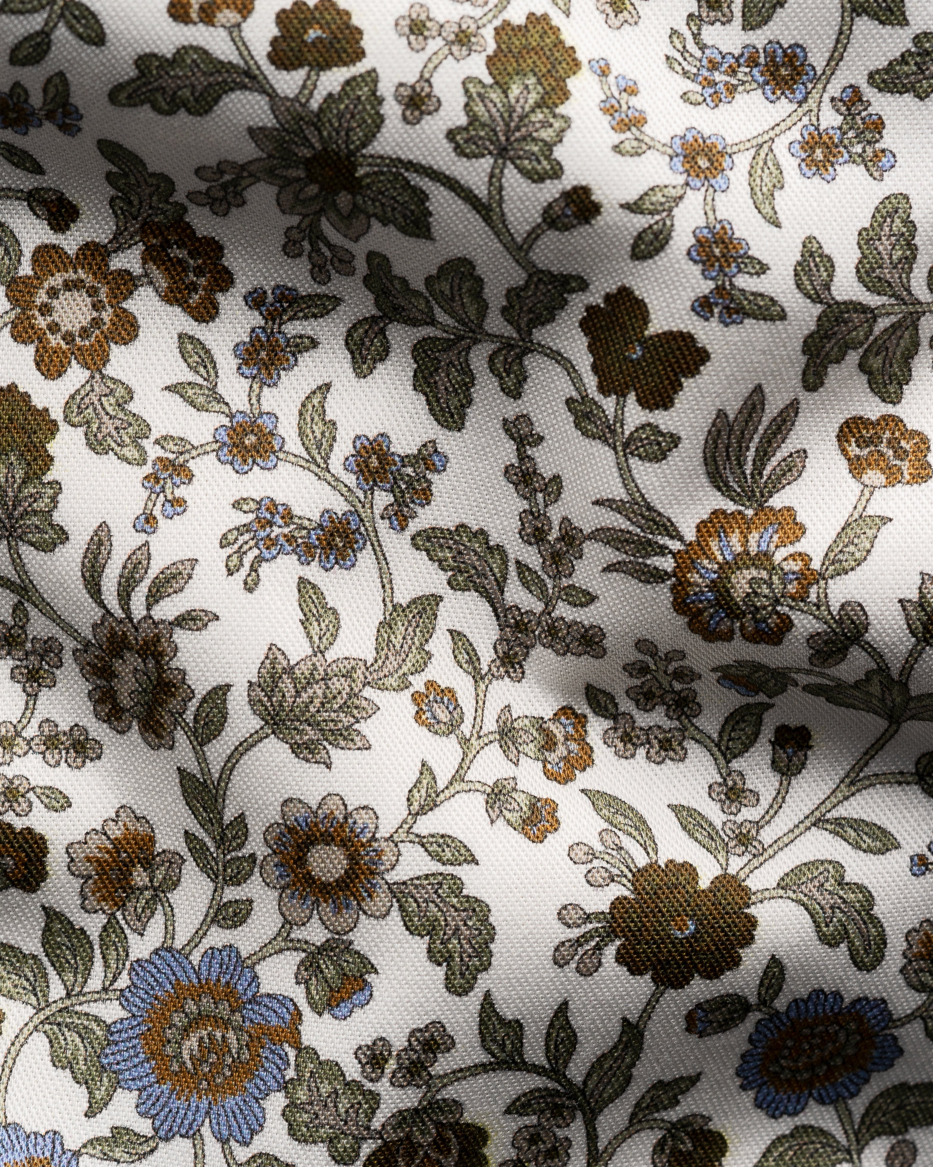 Floral Print Signature Twill Contemporary Fit Shirt