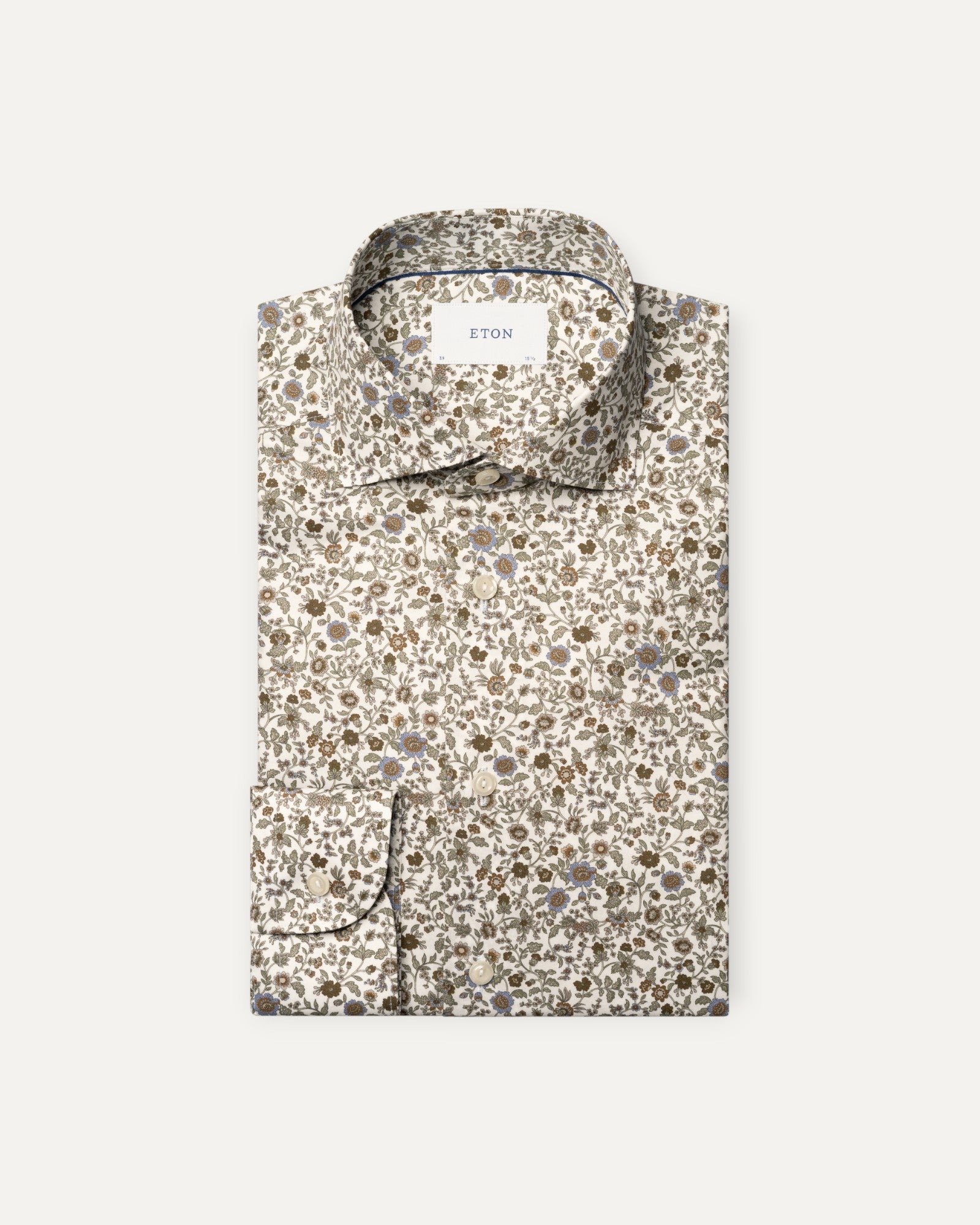 Floral Print Signature Twill Contemporary Fit Shirt