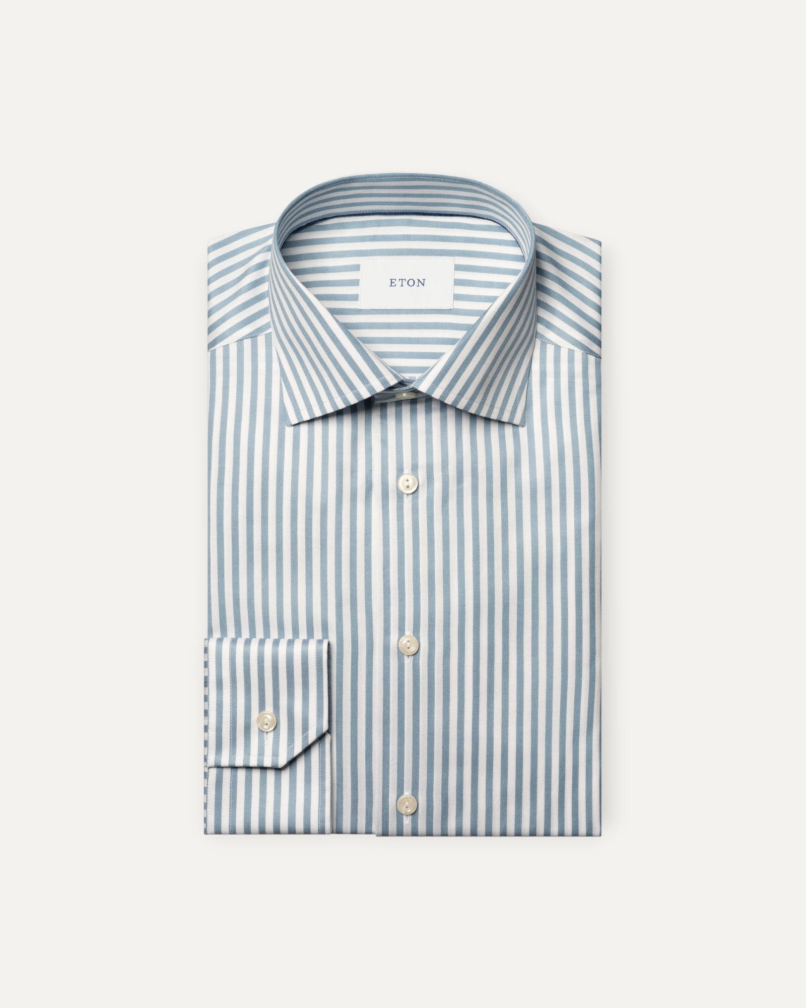 Bengal Striped Signature Twill Shirt Blue