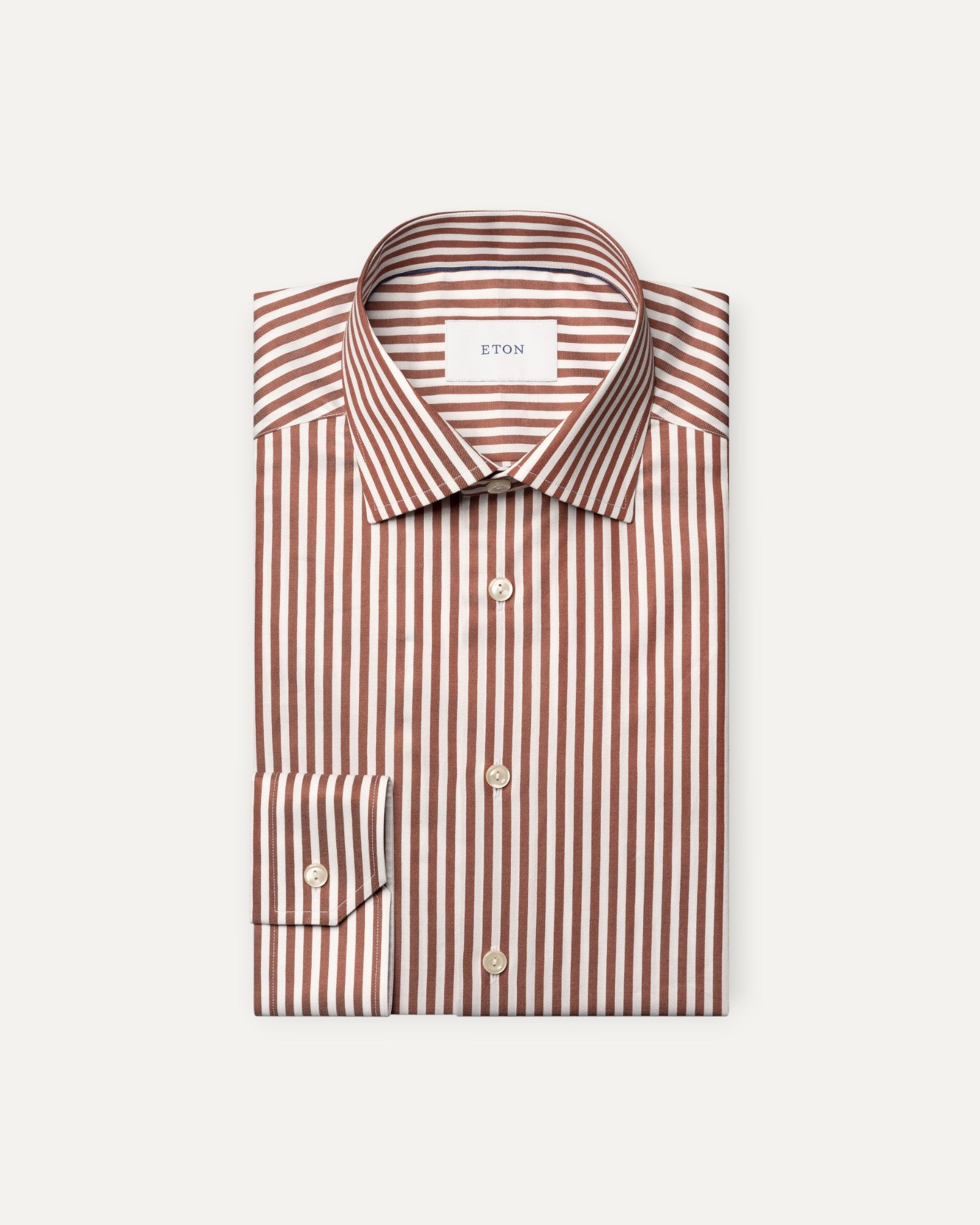 Bengal Striped Signature Twill Shirt Red