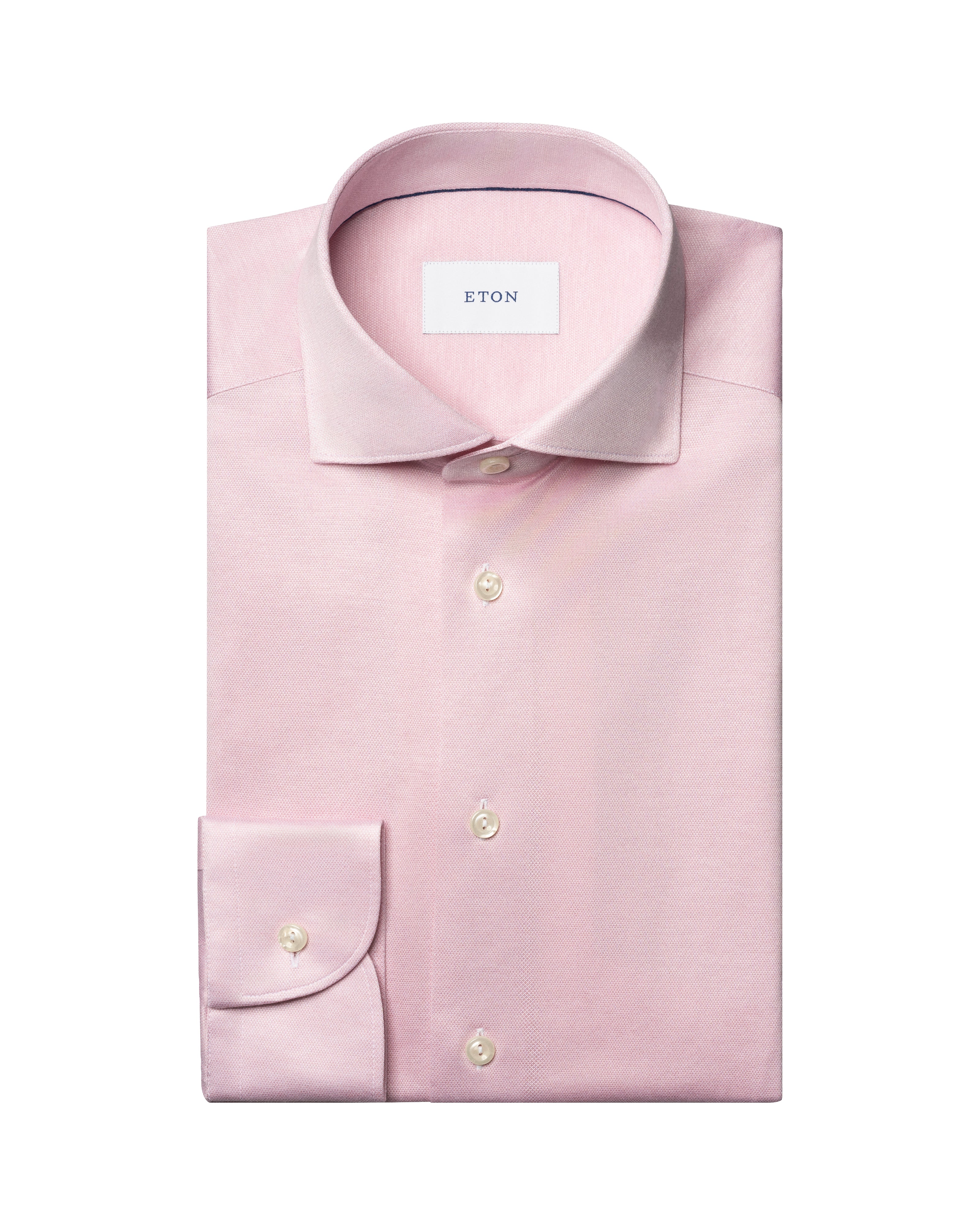 Filo Di Scozia Knit Shirt Pink