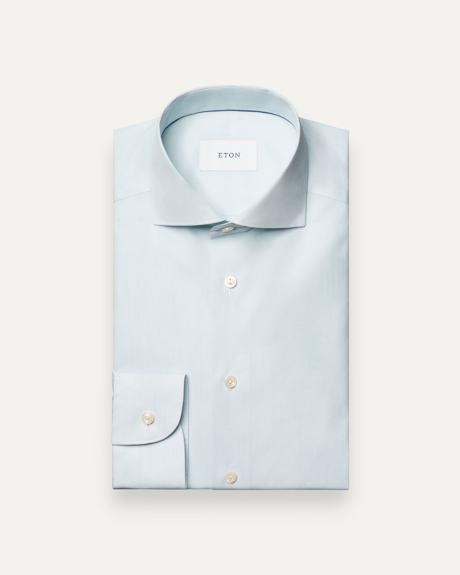 Slim Breeze End on End Shirt Pale Blue