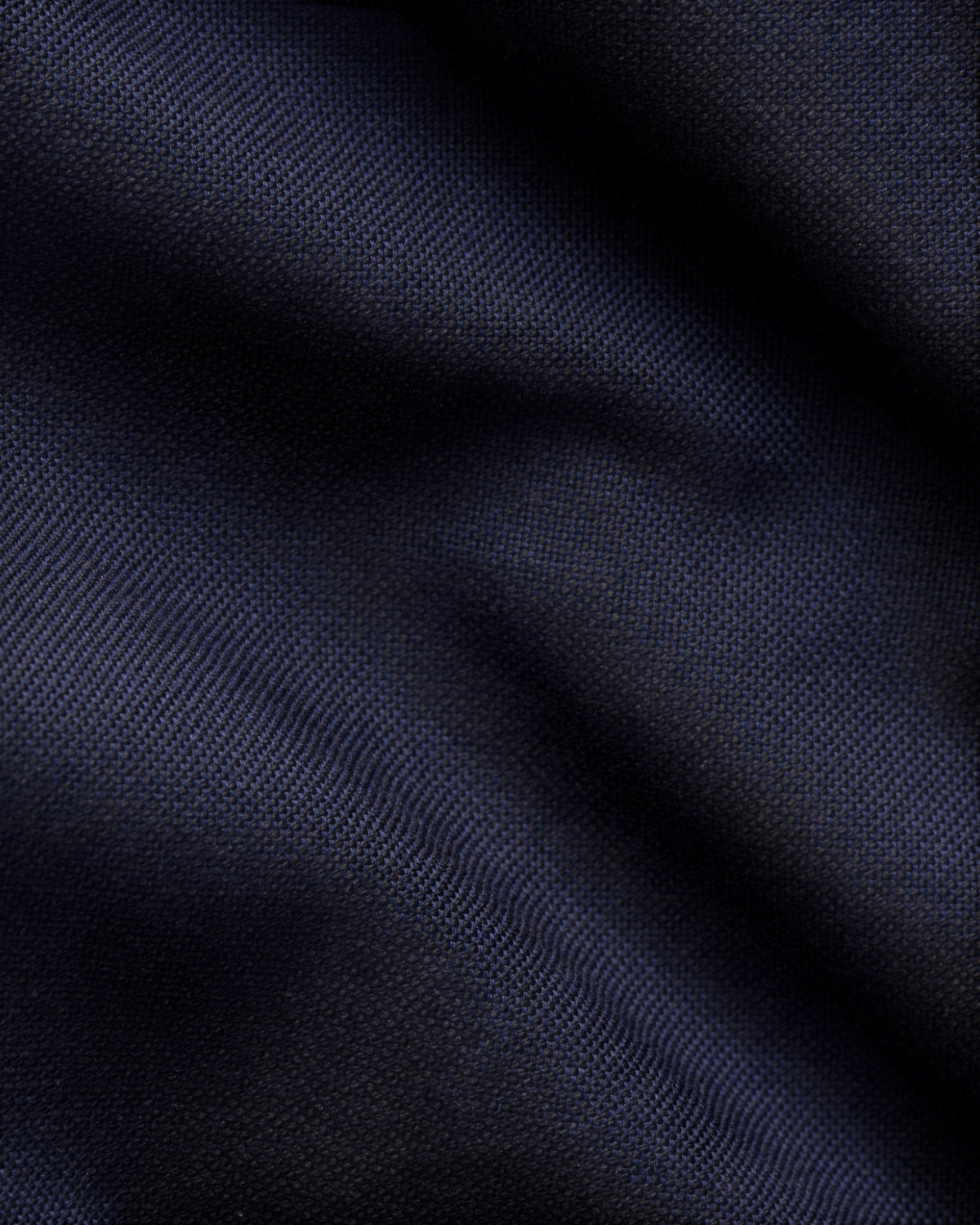 Casual Fit Button Down Collared Oxford Shirt Navy Blue