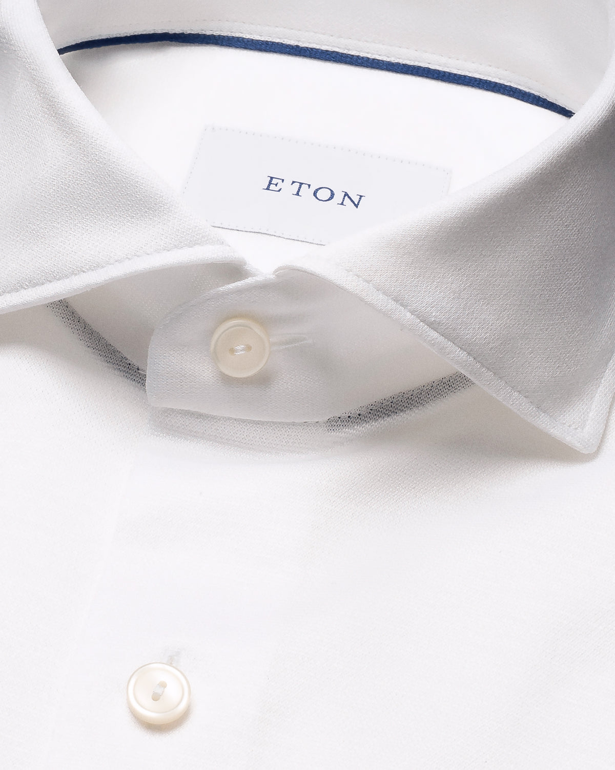 Casual Fit Filo di Scozia Knit Shirt White