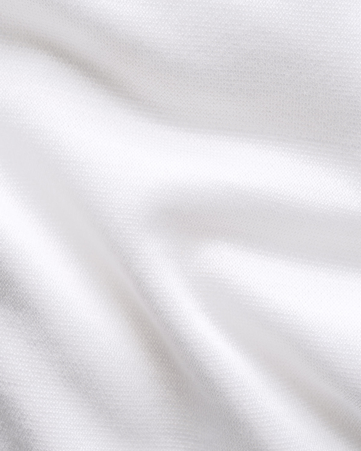 Casual Fit Filo di Scozia Knit Shirt White