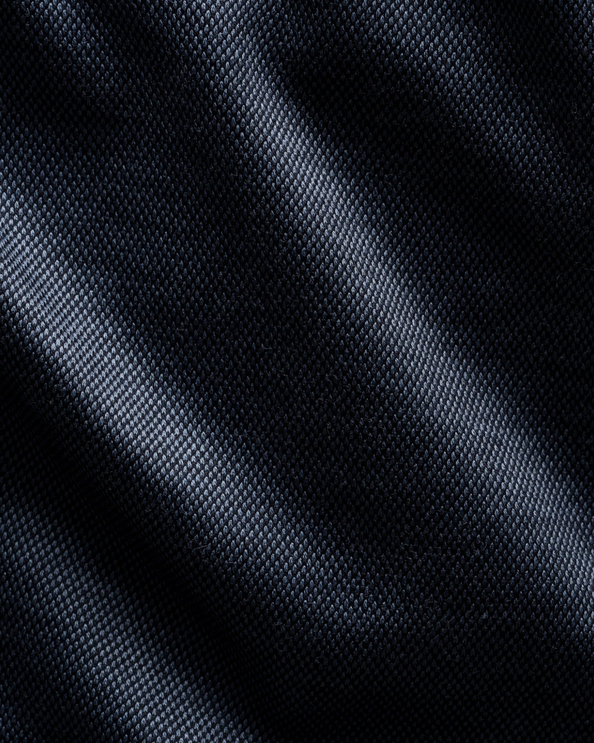 Casual Fit Filo di Scozia Knit Shirt Navy